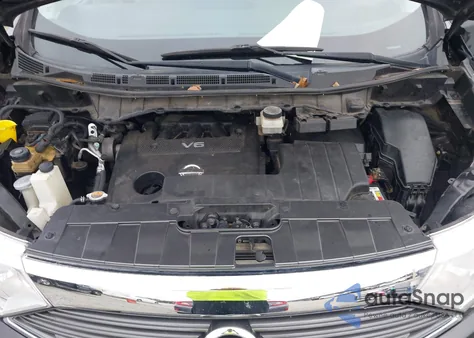 2011 Nissan Quest Le from USA, damaged, VIN JN8AE2KP6B9003659